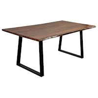 Dining Table with U Base
