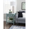 Powell 19A8213 TEAL TEAL END TABLE