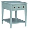 Powell 19A8213 TEAL TEAL END TABLE