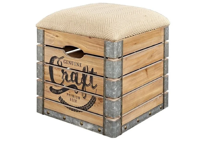 Adria Storage Crate  by Powell at Lynn's Furniture & Mattress