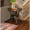 Powell Franklin Round End Table