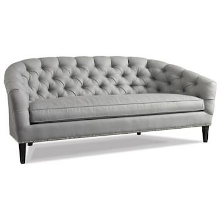 Contemporary Tufted Back Sofa