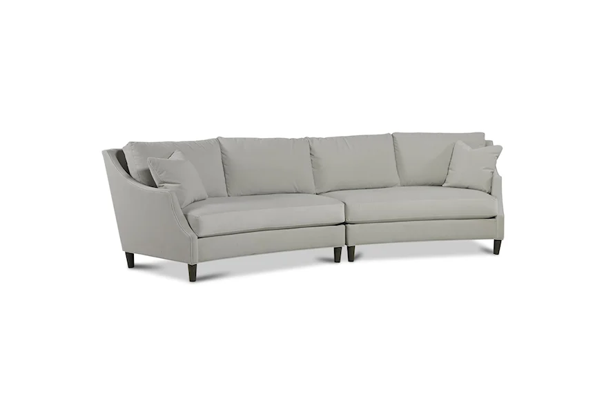 Amanda Sectional by Precedent at Alison Craig Home Furnishings