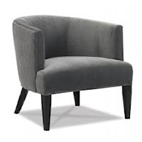 Contemporary Wrap-Around Back Chair