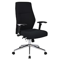 Multifunction Mechanism Executive Chair with SereneSoft Upholstery