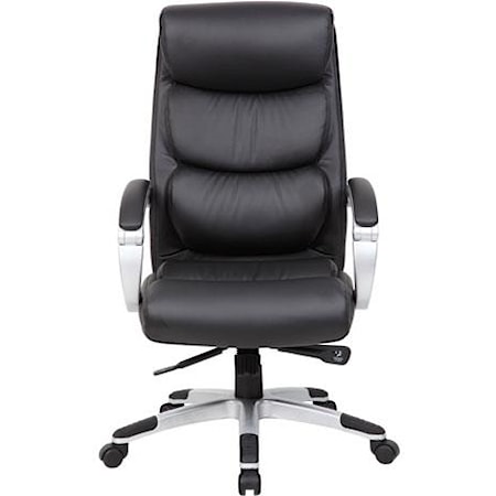Executive Desk Chair with Hinged Arms