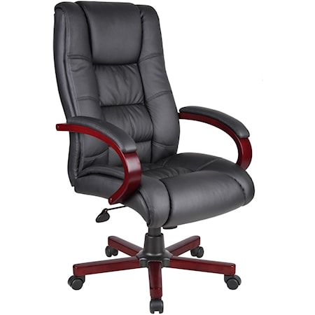 CaresoftPlus Upholstered Executive Chair with Infinite Tilt Lock