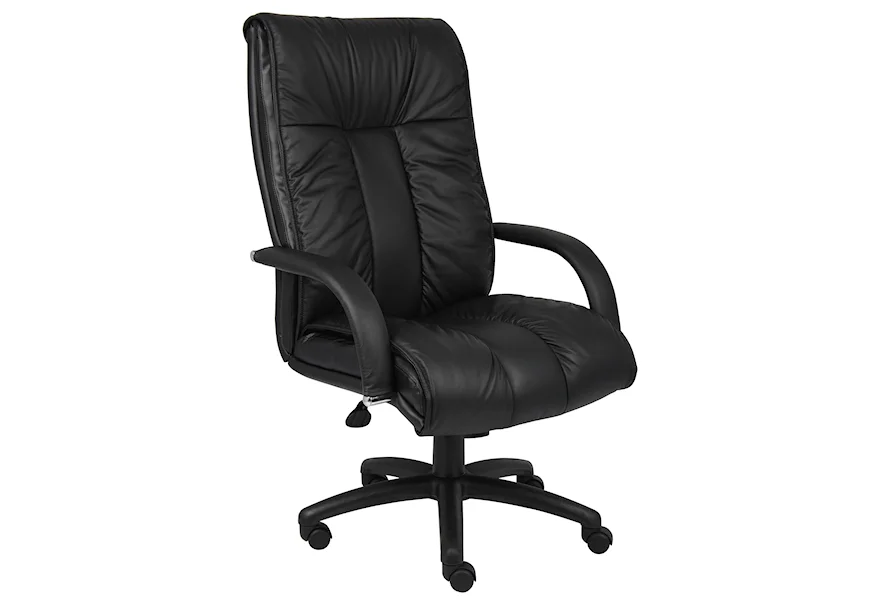 Executive Italian Leather Executive Chair by Presidential Seating at HomeWorld Furniture