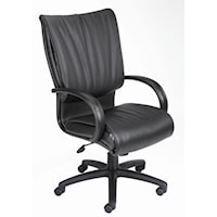 Contemporary LeatherPlus Executive Chair