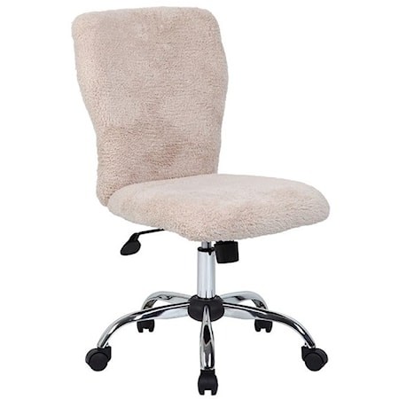 Tiffany Fur Make-up Office Chair