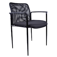 Contemporary Office Mesh Guest Side Chair