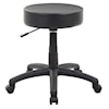 Presidential Seating Stools  Backless DOT Stool, Black