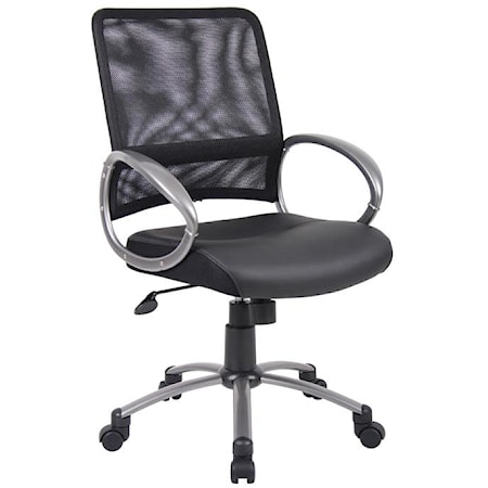 Mesh LeatherPlus Task Chair