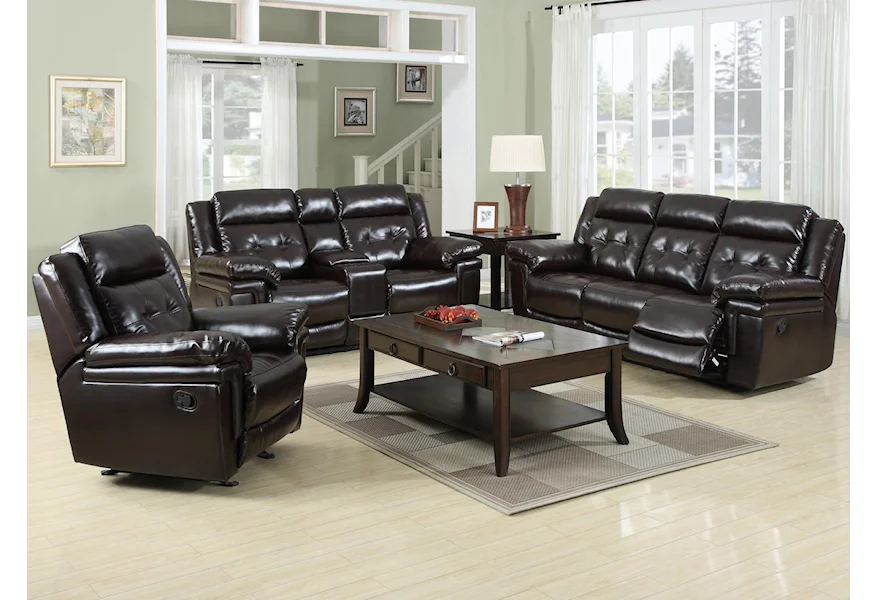 6500 Reclining Living Room Group by VFM Signature at Virginia Furniture Market