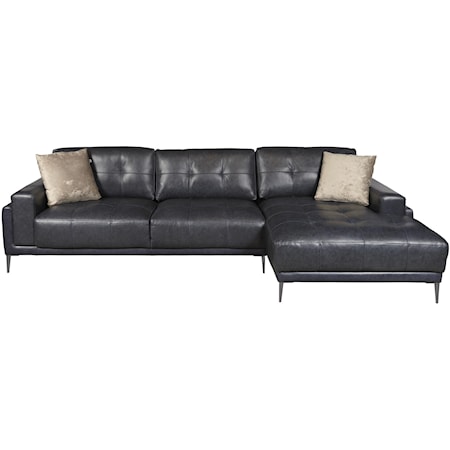 Arabella Leather Sectional Sofa