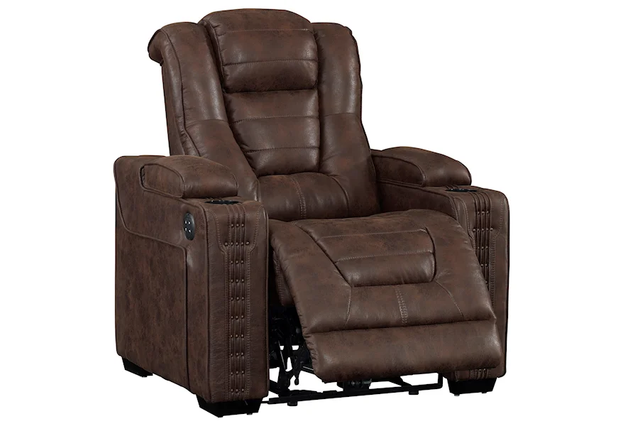 Big Chief Power Recliner by Prime Resources International at Conlin's Furniture