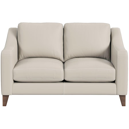 Dolci Leather Loveseat