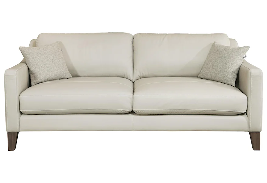 Dolci by Drew and Jonathan Home Dolci Leather Sofa by Pulaski Furniture at Morris Home