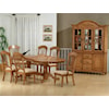 Primo International 1855 Table With 4 Side Chairs and 2 Arm Chairs