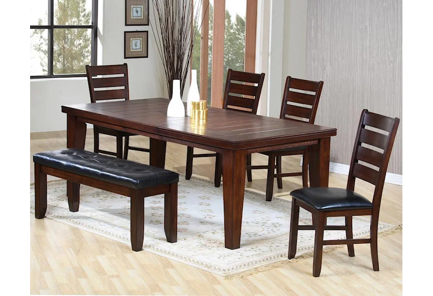 2842 Six Piece Dining Set by Primo International at Beds N Stuff