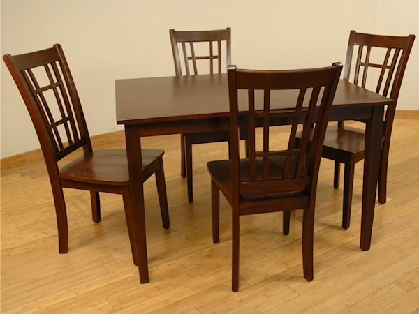 Table and 4 Chairs