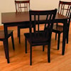 Primo International 552 Table and 4 Chairs