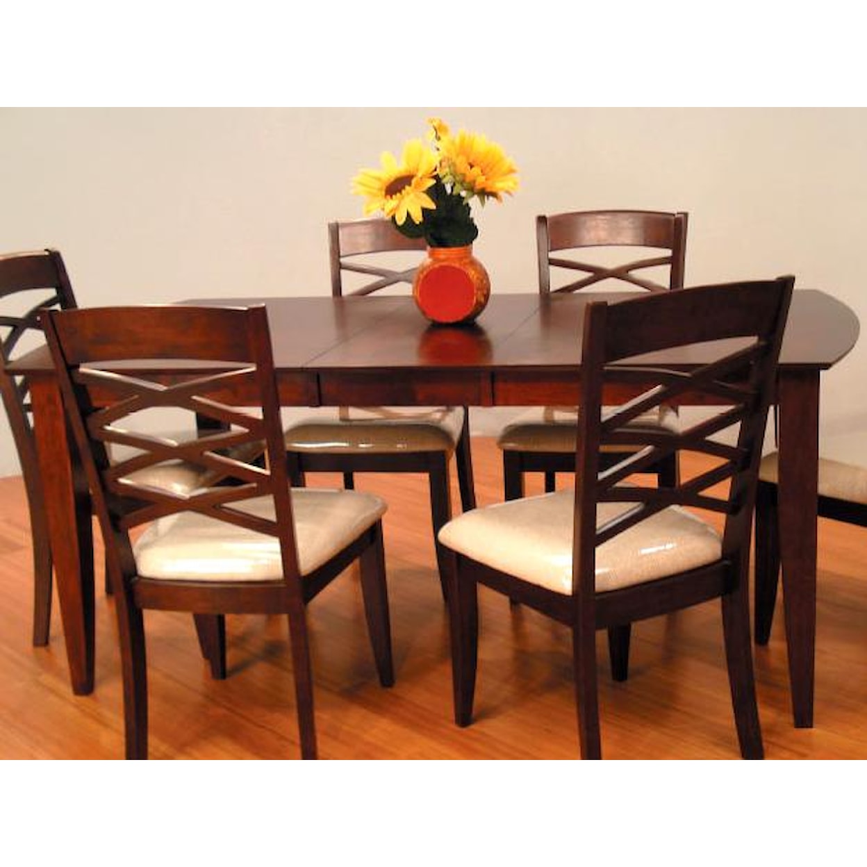 Primo International 8209 Rectangular Leg Dining Table