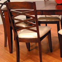 Fabric Seat Dining Side Chairs