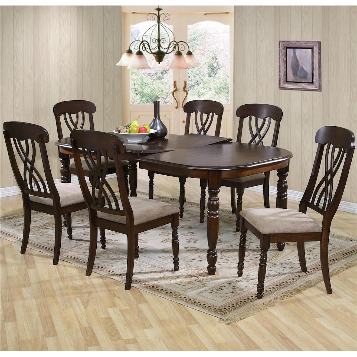 Primo International 9308 Dining Table and Chair Set