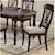 Primo International 9308 Dining Side Chiar with Turned Legs