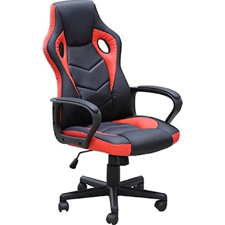 Red and Black Game Chair