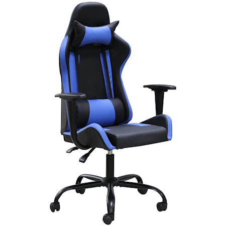 Gamer Chair Black and Blue