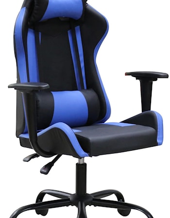 Gamer Chair Black and Blue