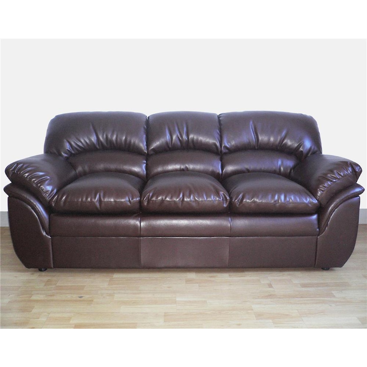 Primo International Liz Stationary Leather Sofa
