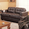 Primo International Millenium Leather Loveseat