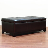 Ottoman With Storage and Tray Top