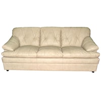 Stationary Sofa with Pillow Top Seating