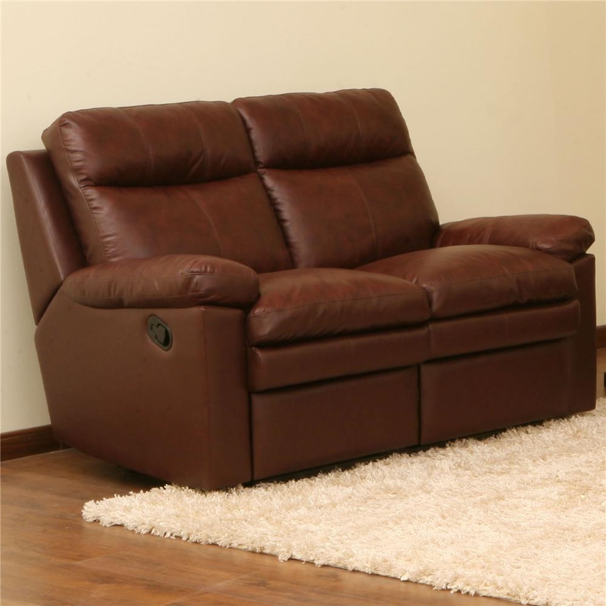 Primo International Ribbon Reclining Loveseat