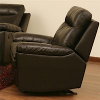 Rocker Recliner with Pillow Top Arms