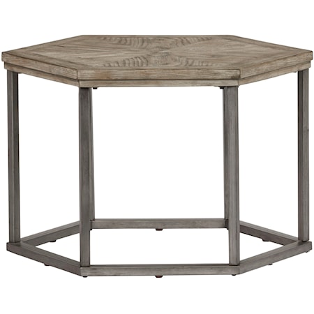 Hexagon Bunching Cocktail Table