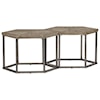 Progressive Furniture Adison Cove Hexagon Bunching Cocktail Table