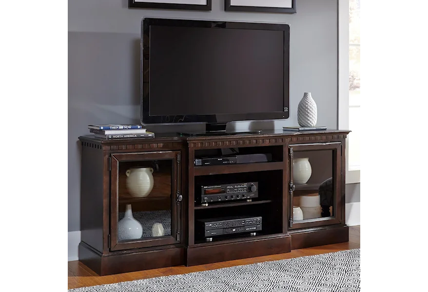 Andover Court  74" Console by Progressive Furniture at Wayside Furniture & Mattress
