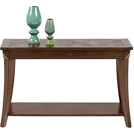 Sofa/Console Table with Parquet Table Top