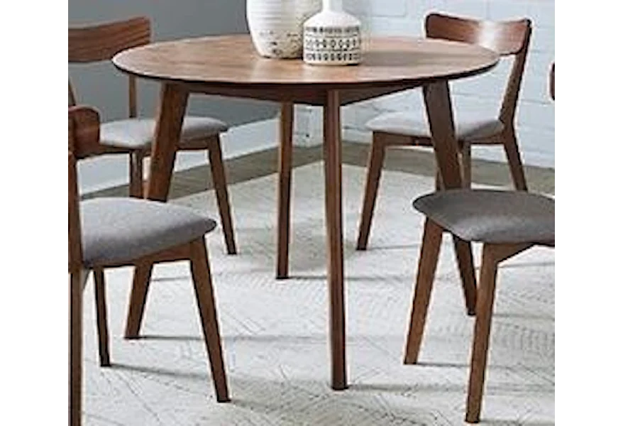 Arcade Round Kitchen Table by Progressive Furniture at Simply Home by Lindy's