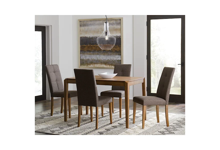 Arcade 5-Piece Table and Chair Set by Progressive Furniture at Simply Home by Lindy's