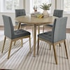 Progressive Furniture Barcelona 5-Piece Round Dining Table Set