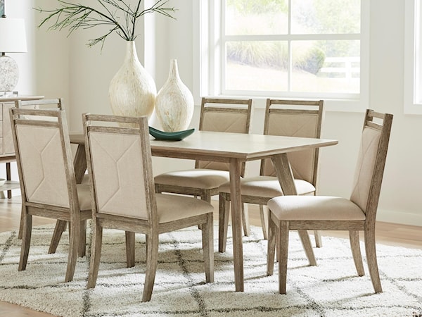 7-Piece Table and Chair Set