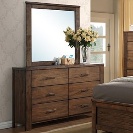 Drawer Dresser/Mirror Set