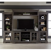Traditional Entertainment Wall Unit