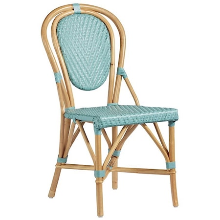 Rattan Accent Dining Chair